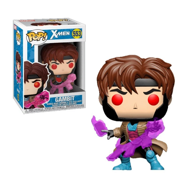 Funko Pop! Marvel: X-Men Classic – Gambit with Cards Vinyl Bobblehead