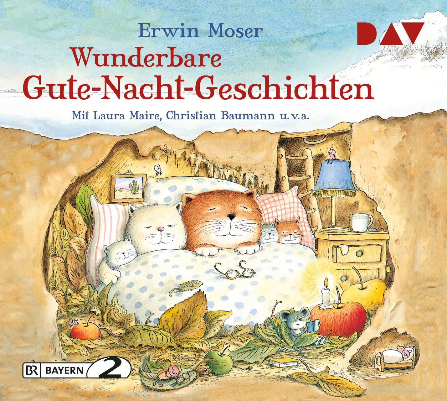 Thumbnail - Wunderbare Gute-nacht-geschichten Erwin Moser - Hörbuch