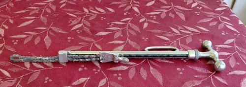 Antique Vintage Animal Vet Veterinarian Noyes Bros Ecraseur Surgical Instrument