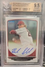2013 Bowman Draft Picks & Prospects - Chrome Prospect Autographs Braden Shipley