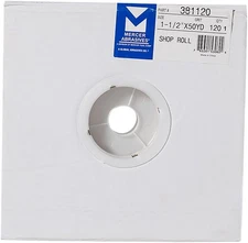 381120-1-1/2" x 50 yards Shop Roll, 120 Grit 1-1/2 x 50 yd, 120 