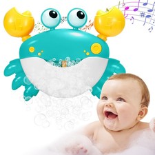 Crab Baby Bath Toys, Bubble Machine, Automatic Azure, Azure