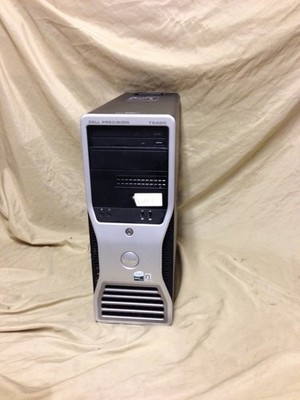 Dell Precision T5400 Workstation Computer CPU x 2 / 2.63GHz 500hdd Windows xp /