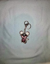 Mickey Mouse Gold Keychain Keyring Disney Accessories