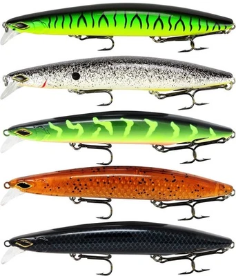 Seika Pro Wobbler Nightveit Silent Zanderwobbler Zanderköder 14cm / 27g