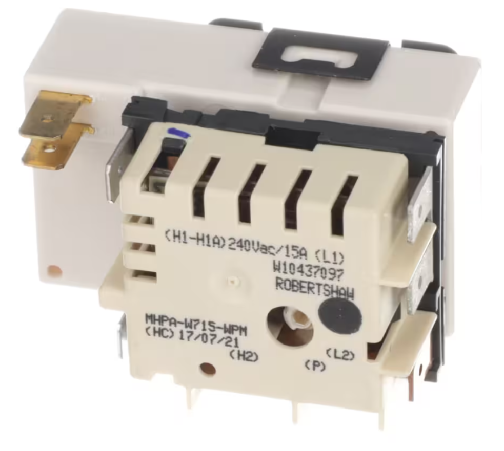 Whirlpool MHPA-W715-WPM, W10437097, Infinite Switch, Surface