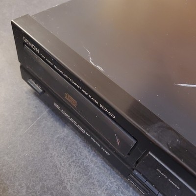 Vintage Denon DCD-570 Compact Disc Player No Remote Fully