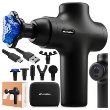 Pistola Massaggiante MalTec Gun Massaggiatore Massaggiatore per Schiena Collo...