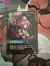 Riftbound Unleashed Lillia, Bashful Bloom  230*/219 Signature — live eBay listing