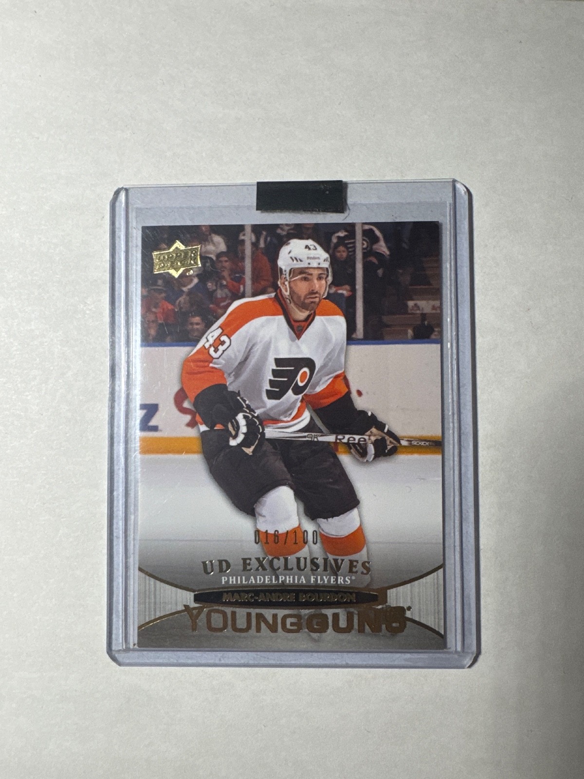 2011-12 Upper Deck Exclusives #489 Marc-Andre Bourdon /100 YG Rookie V98810 