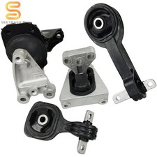 4PCS For Honda Civic 2006-2009 Engine Motor + Trans Mount Set Kit 1.8L Automatic