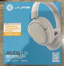 JLab JBuds Lux Active Noise Cancellation Bluetooth Headphones, Over Ear Wireless