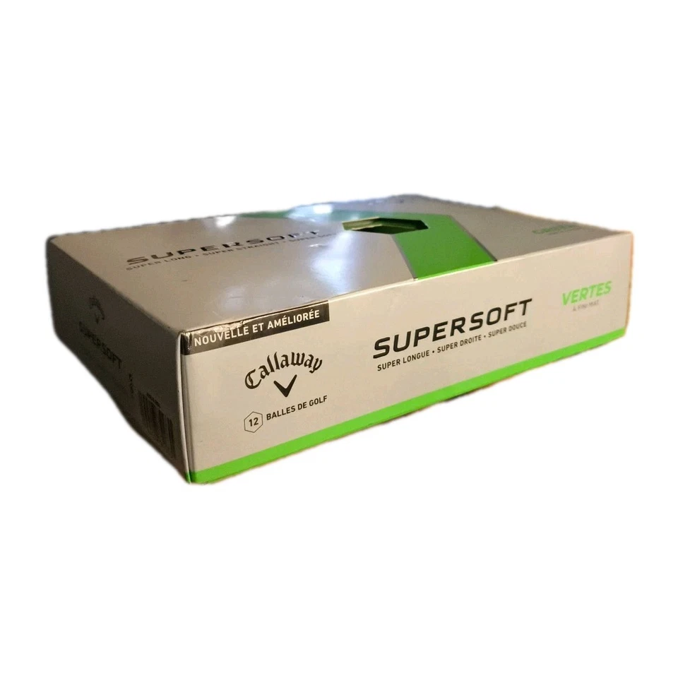 Callaway Supersoft Matte Golf Balls 12 Pack New Green - Image 2 of 4
