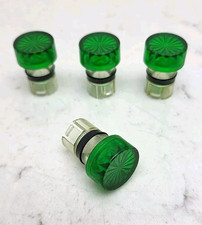4 Pack Allen Bradley 800MR-N2G Push-To-Test Pilot Light Push Button Green Lens
