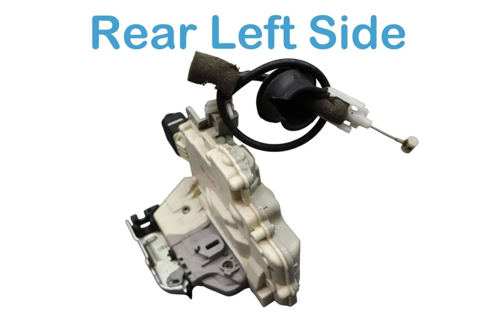 Actuador de pestillo de cerradura de puerta lateral izquierda trasera Porsche Panamera 10-16 8K0839015 OEM Foto 3 de 4