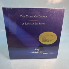 The Music of Disney: A Legacy in Song [Box] by Disney (CD, Sep
