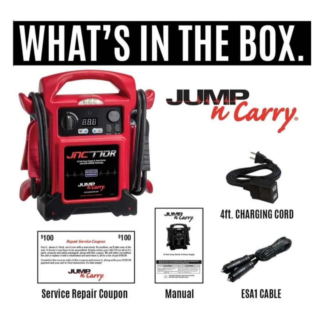 Jump-N-Carry 1700 Peak Amp Premium 12 Volt Jump Starter