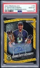 2024 PANINI PRIZM BLACK AUTO-GOLD SHIMMER FOTL GIANNIS ANTETOKOUNMPO 6/10 PSA 10