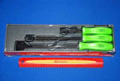 #ad #ad Snap on Ships FREE 3 Pc Green Hard Grip Rigid Carbon Scraper Set CSA300AG $126.32