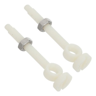 2 Pcs Ablassschrauben Badezimmer-Drehstange Ablaufgarnitur Waschtisch