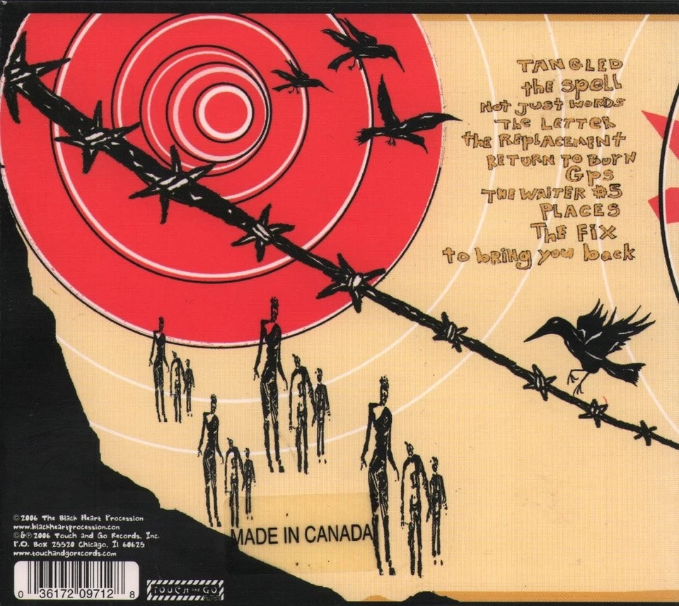 Black Heart Procession Spell CD USA Touch And Go 2006 In Digipak TG271CD - Bild 2 von 2