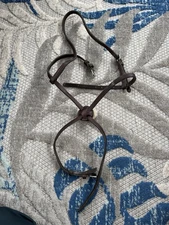 Nunn Finer Figure 8 Noseband with Slide Brown Full/ Horse