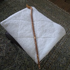 Vintage Natural Wooden Cane / Walking Stick, 38  Tall