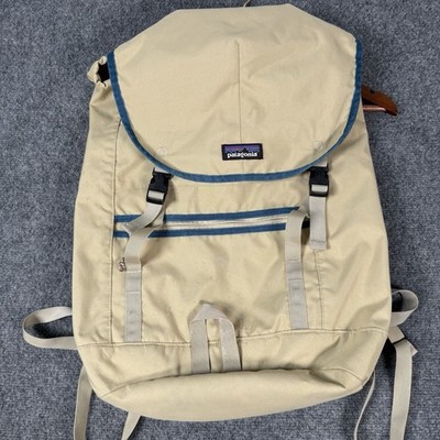   Patagonia Arbor Classic Pack 25L Khaki Tan Blue Laptop Backpack Hiking School