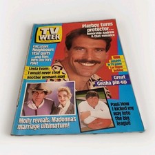 Vintage Australian Magazine - TV WEEK - October 25, 1986 - Andrew Clarke Cover
