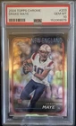 2024 Topps Chrome Refractor #203 Drake Maye Patriots RC Rookie PSA 10 GEM MINT