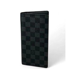 Louis Vuitton Brazza Wallet Black Damier Graphite dh072926c2r