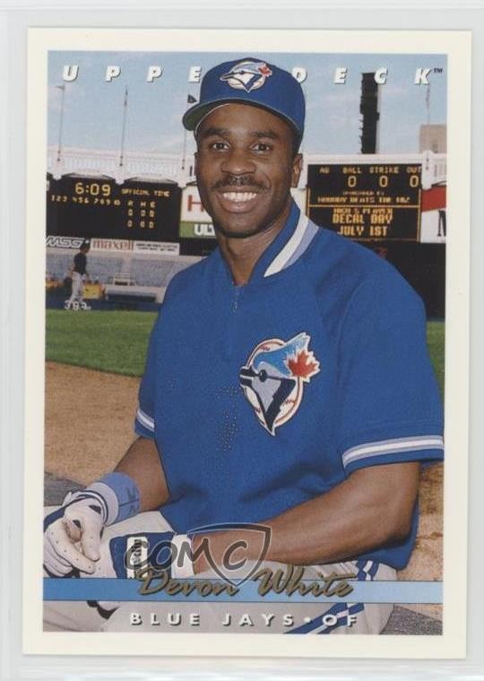 1993 Upper Deck Gold Hologram Devon White #346 fm0