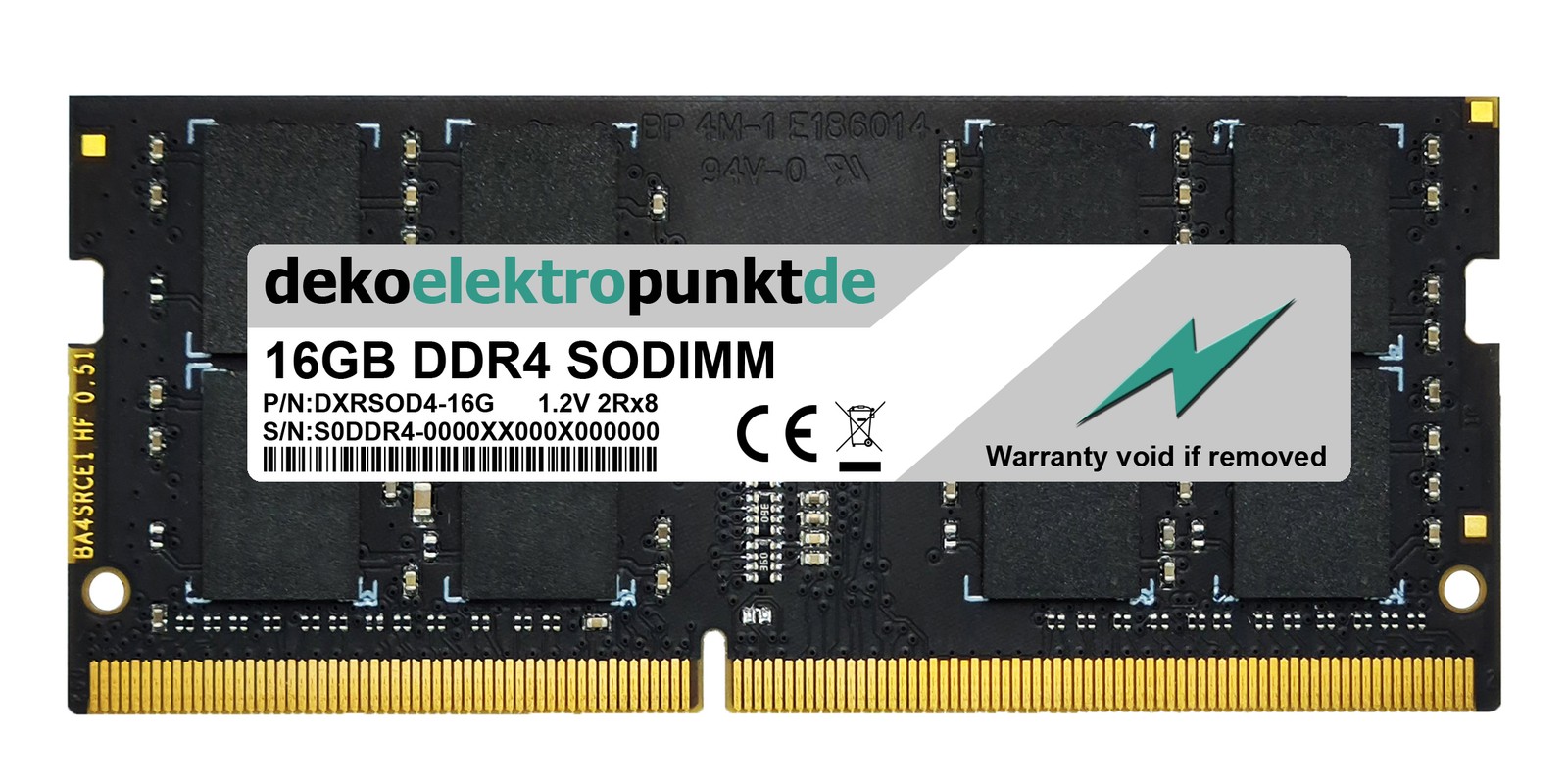 Memoria RAM 16 GB adatta per MacBook Pro 16" (MVVL2D/A [2019 / Z0Y1])