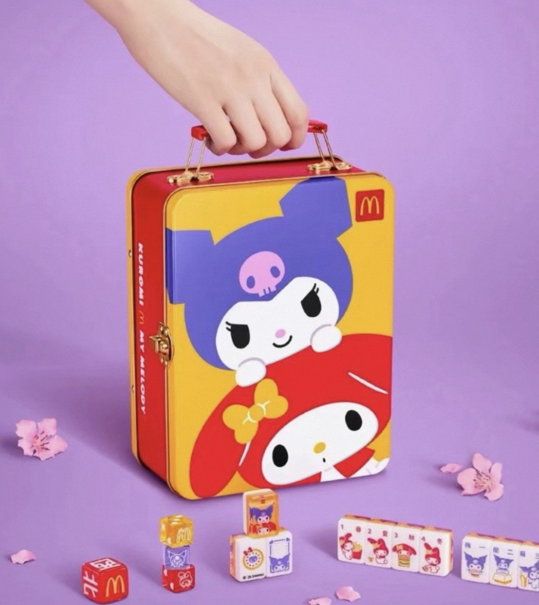 Limited Ed McDonald's unveils exclusive My Melody & Kuromi Mahjong