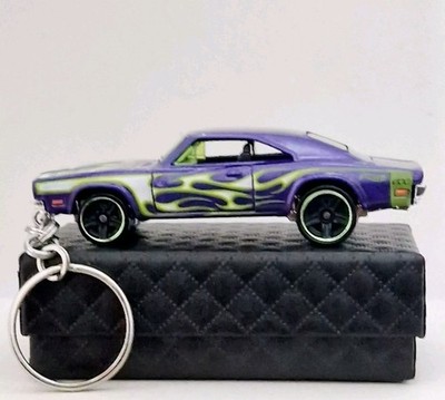 HOT WHEELS 2020 '69 DODGE CHARGER 500 SCHLÜSSELANHÄNGER GESCHENKPAKET KOSTENLOSER VERSAND 