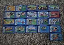 Leap Frog Leap Pad Leapster Learning Game 21 Cartridges Read Fully UNTESTED