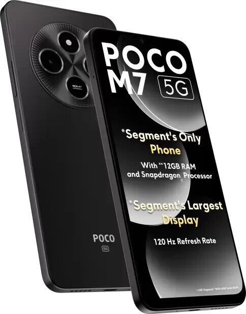 POCO M7 6GB+128GB Xiaomi Poco M7 5G Dual SIM 6GB RAM 128GB - Price