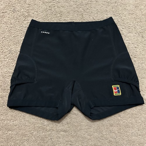 Women’s Nike Court Compression Shorts Size Medium Black Tennis
