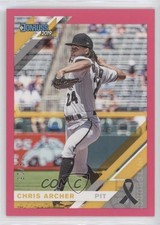 2019 Panini Donruss Mother's Day Ribbon /25 Chris Archer #72 ex0