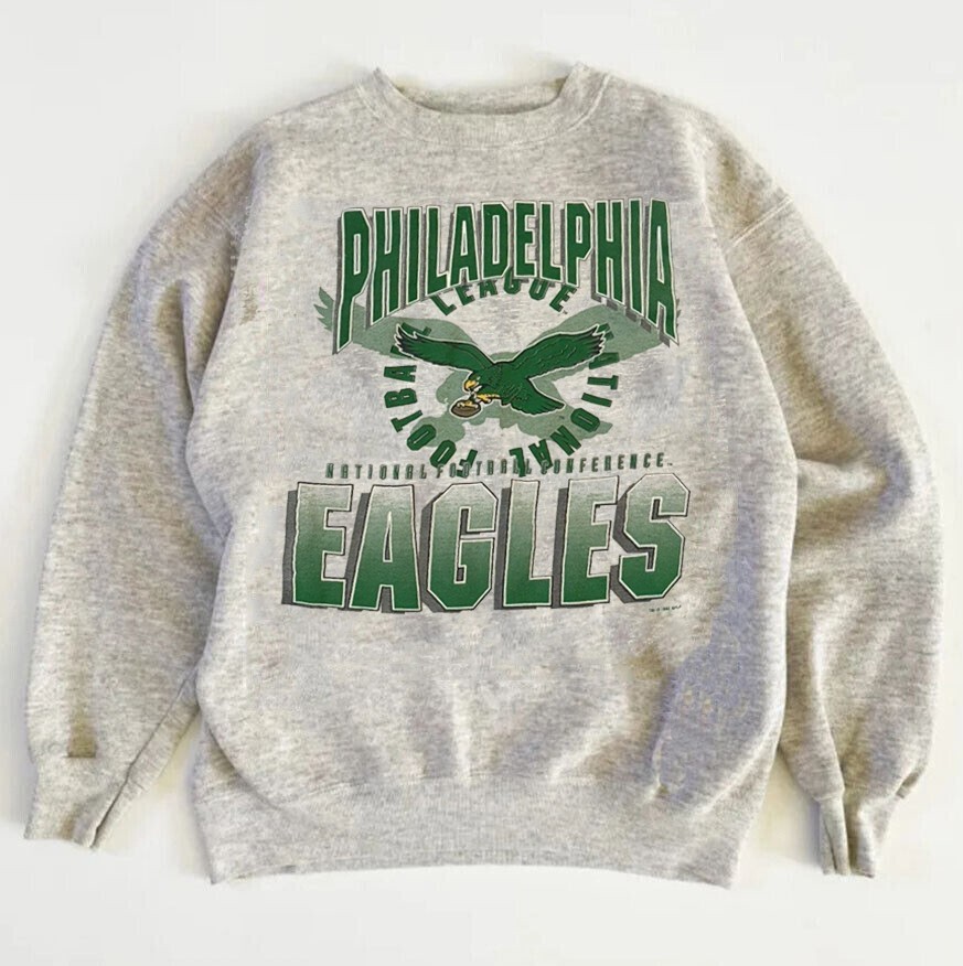 90s USA製 NFL Philadelphia Eagles スウェット L 90s Philadelphia Eagles Champions Crewneck Sweatshirt Unisex