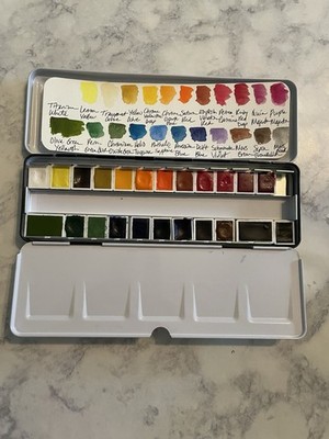 Schmincke Watercolor Curated Set Half And Whole Pans