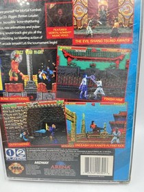 Mortal Kombat (Sega CD, 1993) Complete With Manual - Tested - Authentic
