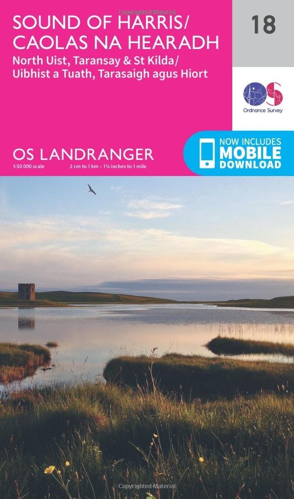 Sound of Harris, North Uist, Taransay & St Kilda by Ordnance Survey - Image 3
