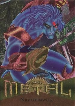 Nightcrawler (#7) | 1995 Fleer Metal Marvel | EX