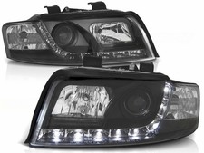 Led Scheinwerfer Set in schwarz für Audi A4 B6 10.2000-10.2004
