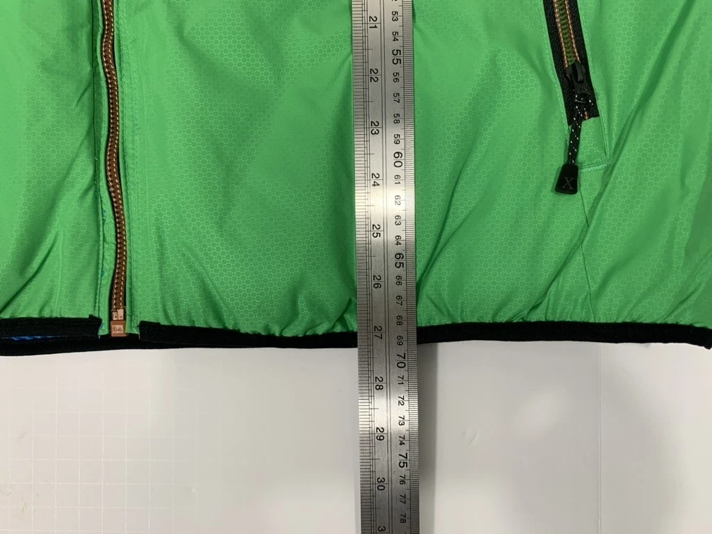 Robert Graham Men's 3XL Vest-Green Blue Pozo Reversible Quilted Puffer NWT - product detail image 9