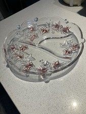 Walther Glas Mikasa Parisian Ivy divided Serving Plate