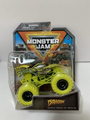 Monster Jam Dragon Series 36 Over Charged. 1/64  Unopened 