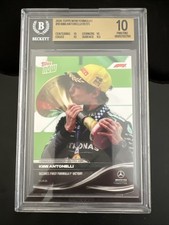 2026 Topps Now Kimi Antonelli F1 Pristine BGS 10 #18 1st Race Win