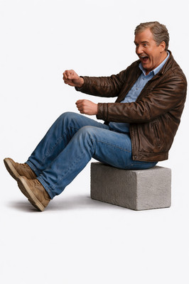 C51  The Greatest Driver  in the World    Promi Parodie Figur, unbemalt